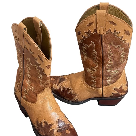 LAREDO
MEN'S NASH WESTERN BOOTS -
ANTIQUE BROWN size 7D - Picture 3 of 16